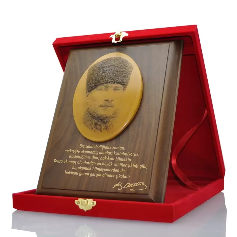 Plaket Atatürk