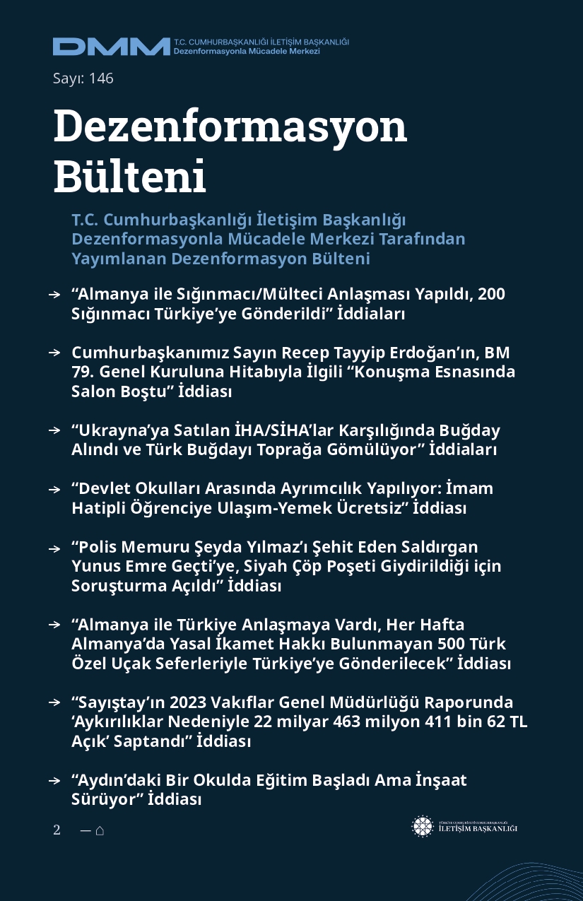 Dezenformasyon Bulteni Sayi 146 Page 0002