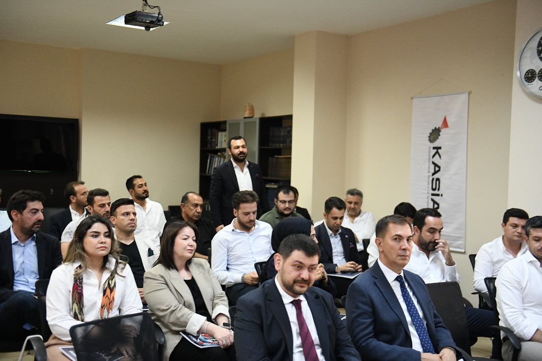 Photo By Kahramanmaraş Kasi̇ad On July 14, 2025. 12 Kişi, Ofis Ve Yazı Görseli Olabilir.