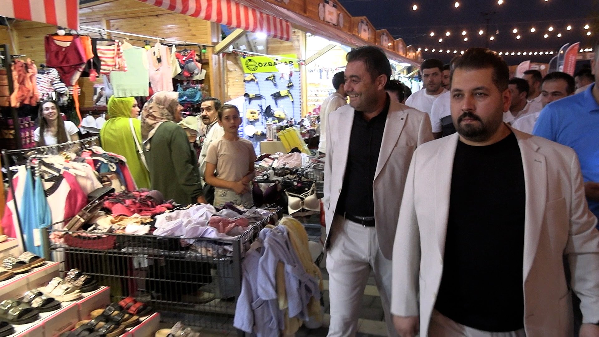 Maraş Fuar Mustafa Çi̇çek Esnaf Zi̇yareti̇