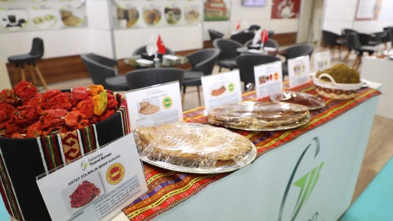 Gaziantepin Cografi Isaretli Urunleri Yorex Fuarinda Tanitildi