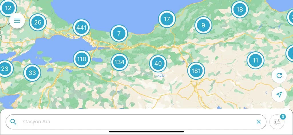 Sarj@ T R Uygulamasi Devreye Alindi 1