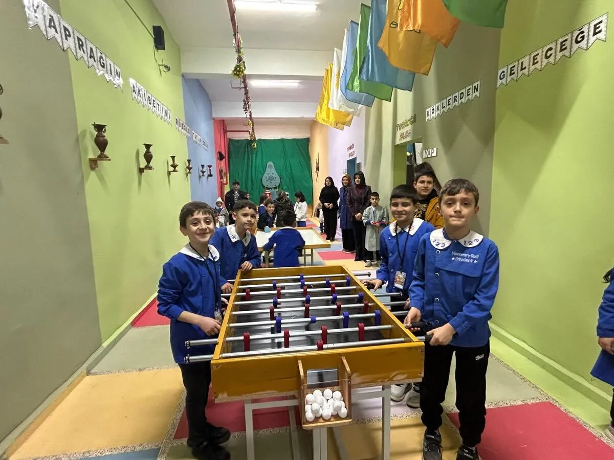 Turan Ilkokulunda Gulucuk Carsisi Oyun Bahcesi Acildi3