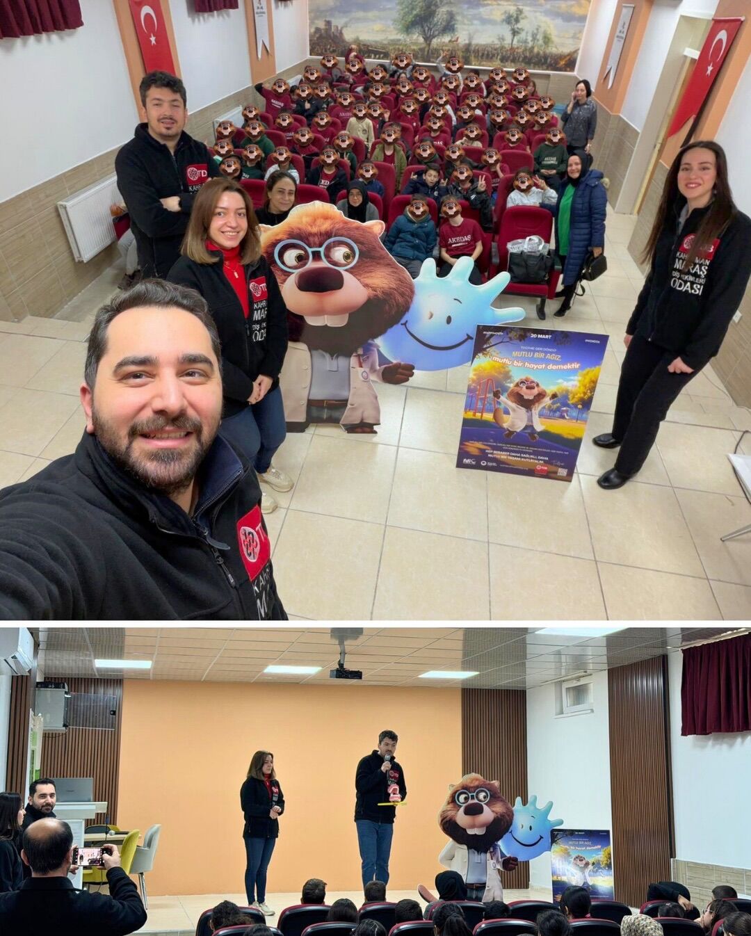 20 Mart Dünya Ağız Sağlığı Günü Kapsamında Kahramanmaraş Dişhekimleri Odası Olarak Akedaş Ortaok