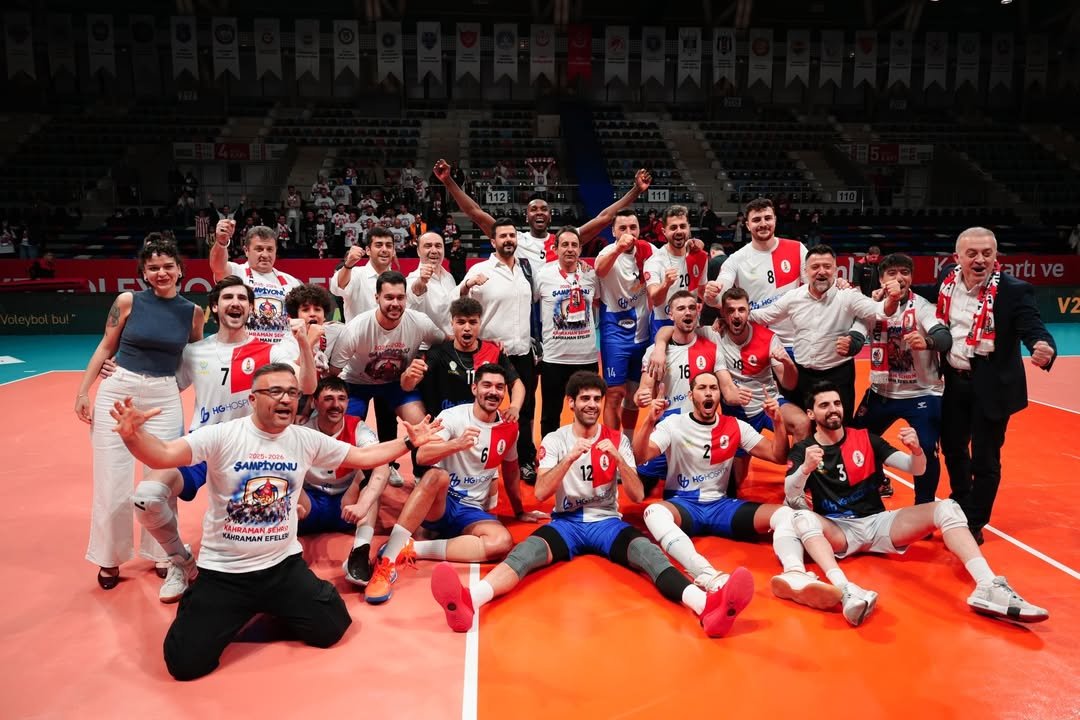 2025 2026 Voleybol Sezonu Arabica Coffee House Erkekler 1. Ligi Şampiyonu Onikişubat Belediye Sp (4)