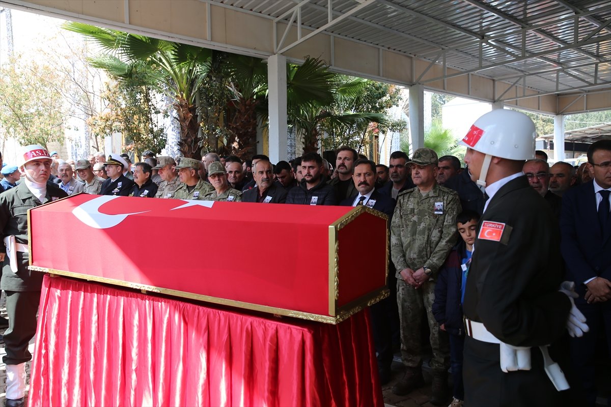 Şehit Piyade Uzman Çavuş Yusuf Açay'ın cenazesi memleketi Hatay'da defnedildi