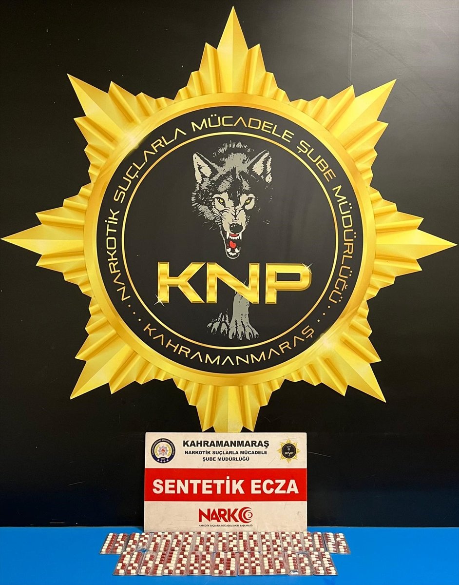 Kahramanmaraş'ta yasaklı madde operasyonu: 3 zanlı tutuklandı