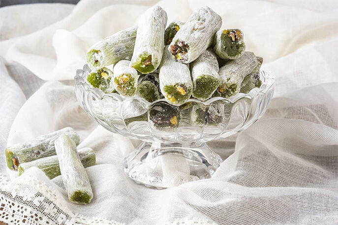 Big Fitil Antep Fistikli Kivili Lokum Kg862