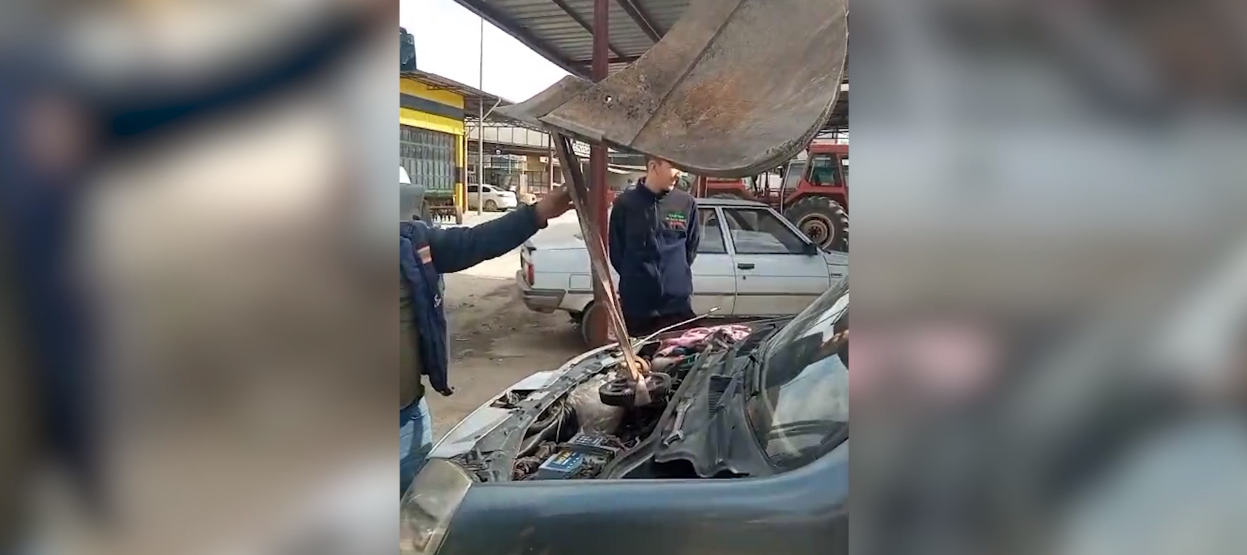 Sanayide İlginç Anlar: Kepçe Bile Sökemedi!