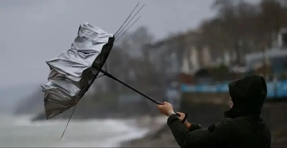 Kuvvetli Ruzgar Siddetli Yagis