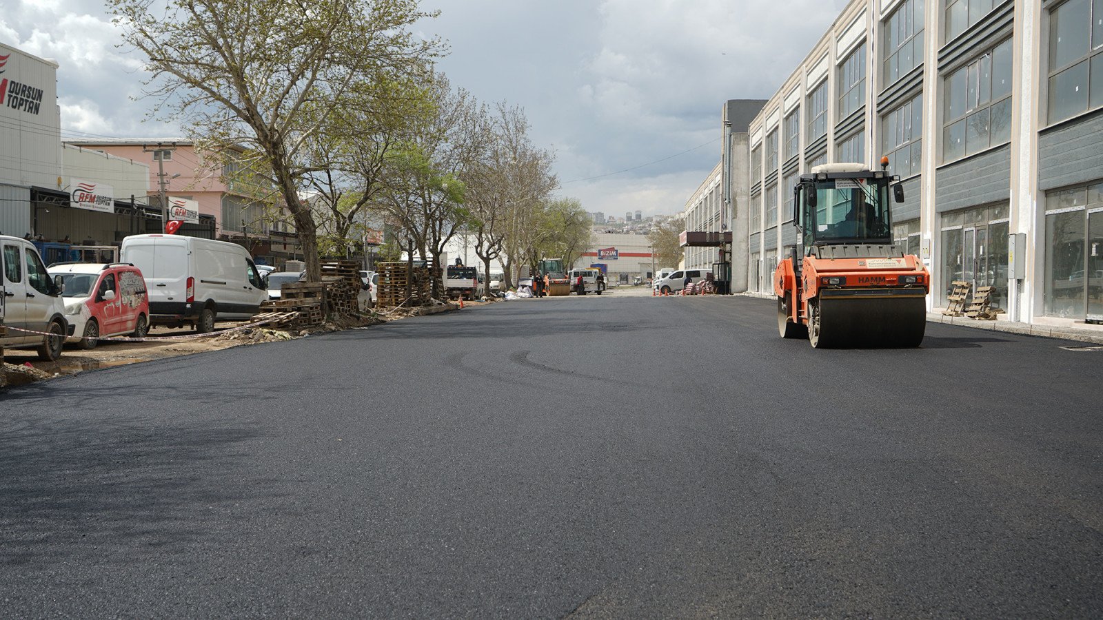 Toptancilar Sitesi Asfalt 5