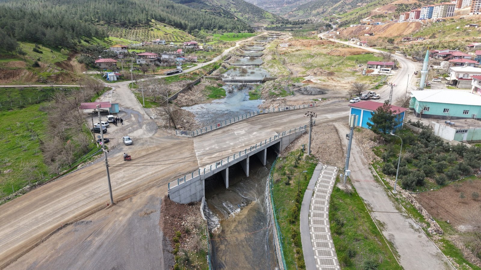 10 Milyonluk Yatırımla Şekeroba’nın Yeni Köprüsü Hizmete Sunuldu