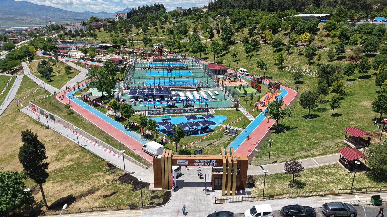 15 Temmuz Spor Vadisi Havadan 10