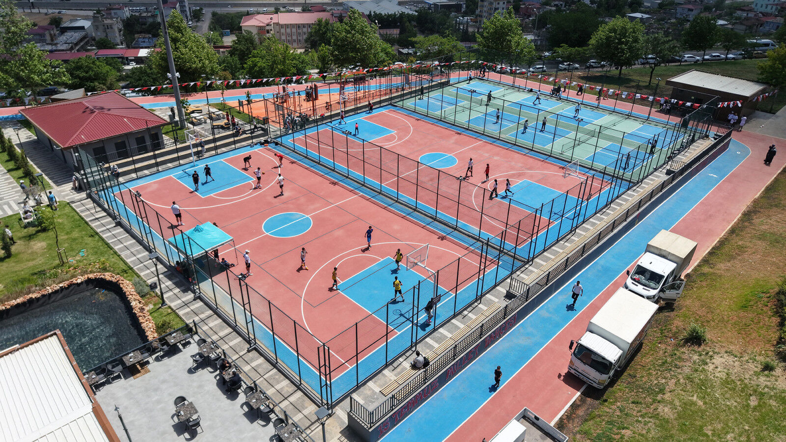 15 Temmuz Spor Vadisi Havadan 12
