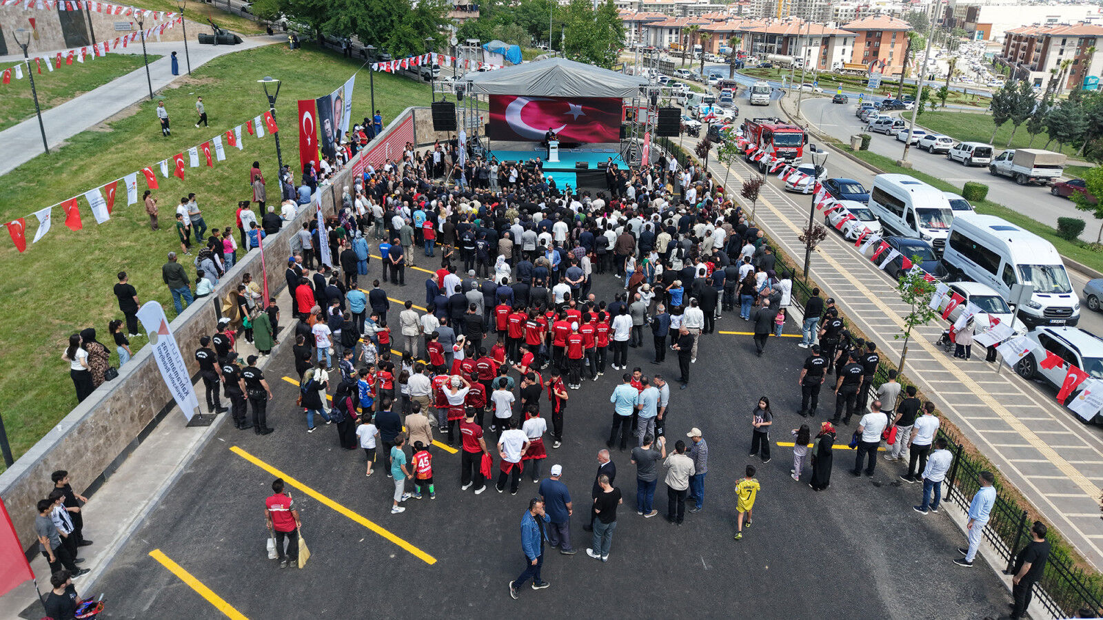 15 Temmuz Spor Vadisi Havadan 13