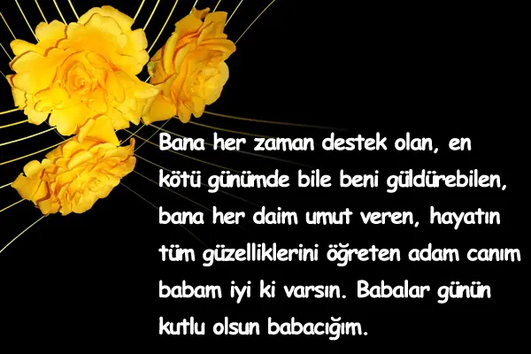 Babalar Gunu Mesajlari
