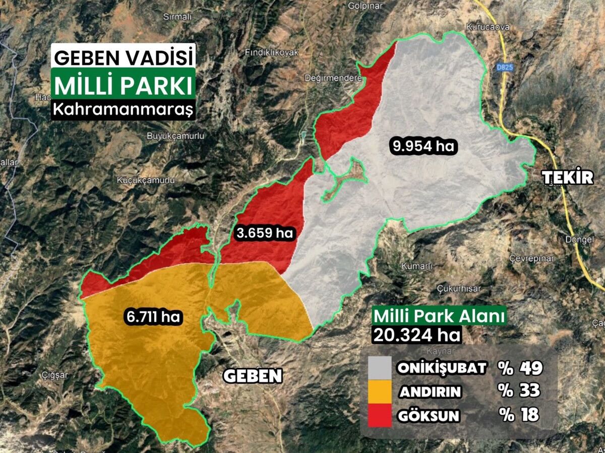 Yüzde 49’U Onikişubat Ilçemizin Sınırları Içerisinde Yer Alan Geben Vadisi’nin, Müstakil Milli P (1)