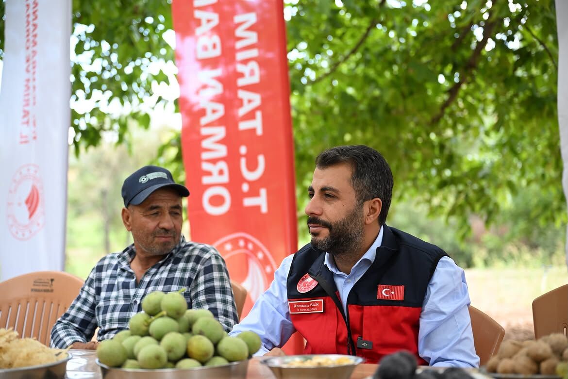 Bugün Ilimizin Coğrafi Işaretli Değerlerinden Çağlayancerit Cevizi’nin Hasadına Katıldık.emek, S (1)