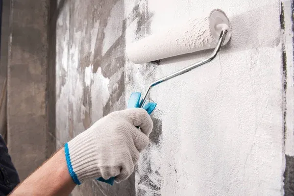 Stock Photo Man Painting Wall