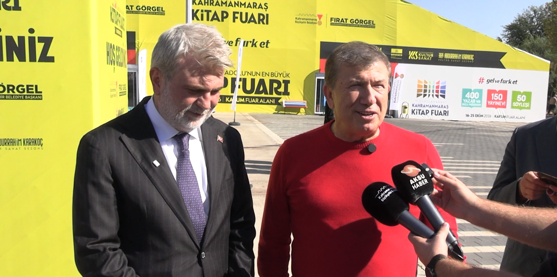 Efsaneler Kahramanmaraş’a Çıkarma Yaptı! Tanju Çolak, Yattara ve Şifo Mehmet Kitap Fuarı’nda