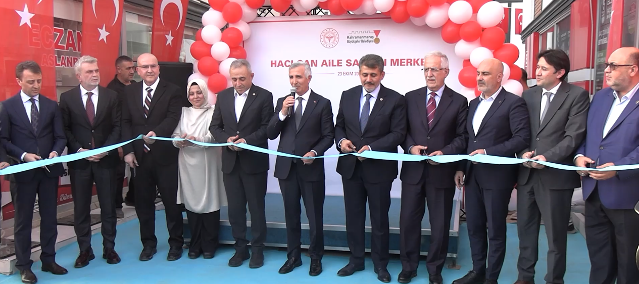Dr. Emrullah ve Dr. Lütfiye Kirişçi’den Anlamlı Yatırım! Hacı Can Aile Sağlığı Merkezi Törenle Açıldı