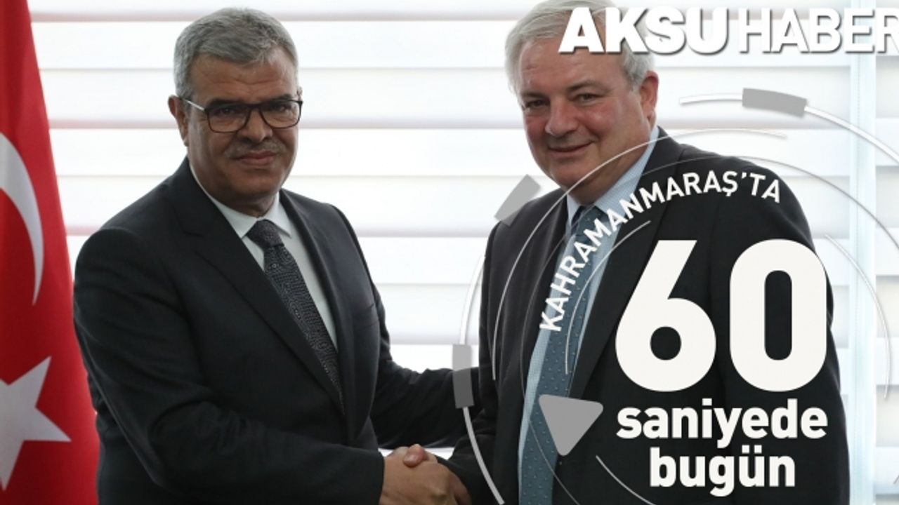 Kahramanmaraş'ta 60 Saniye'de Bugün [04 Temmuz 2017]