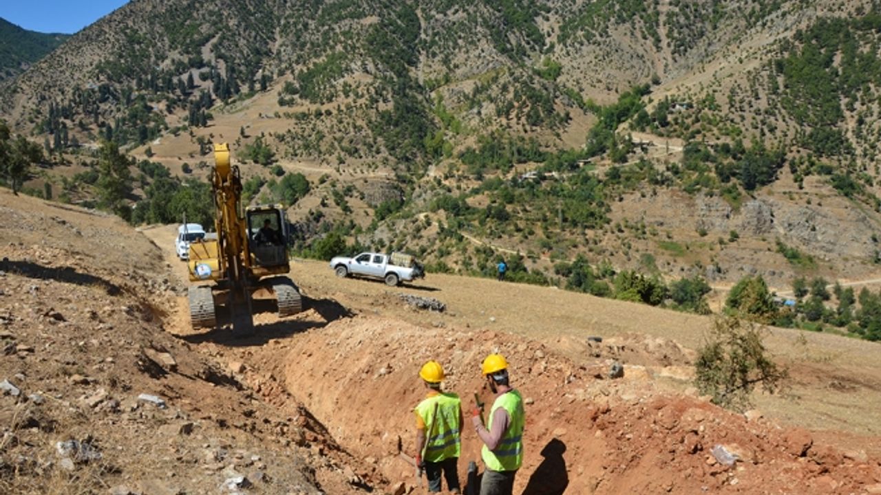 Çağırgan’da içme suyu çalışmaları sürüyor