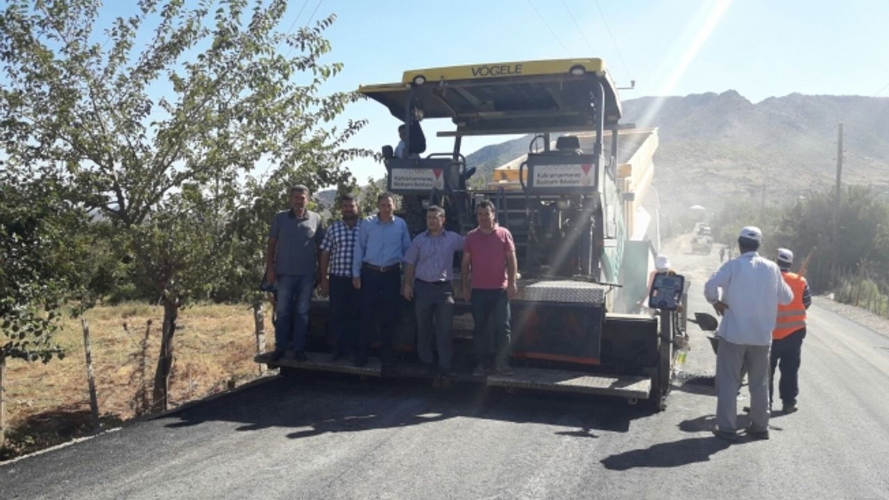 Yeşilyöre-Doluca yolu asfaltlanıyor