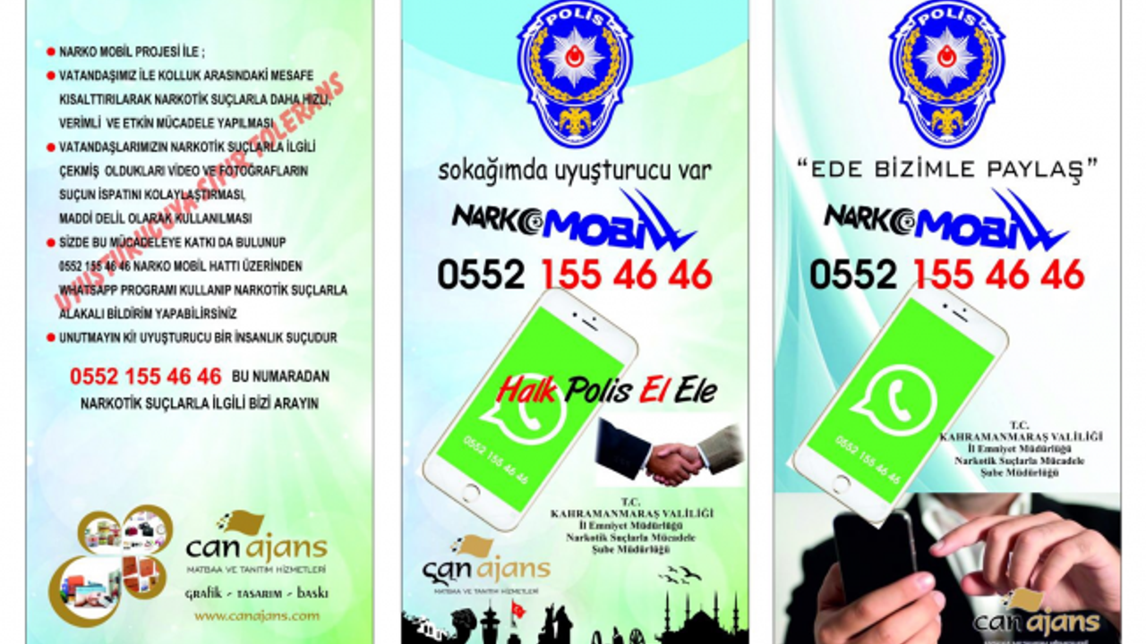 Narko Mobil Halk Polis El Ele