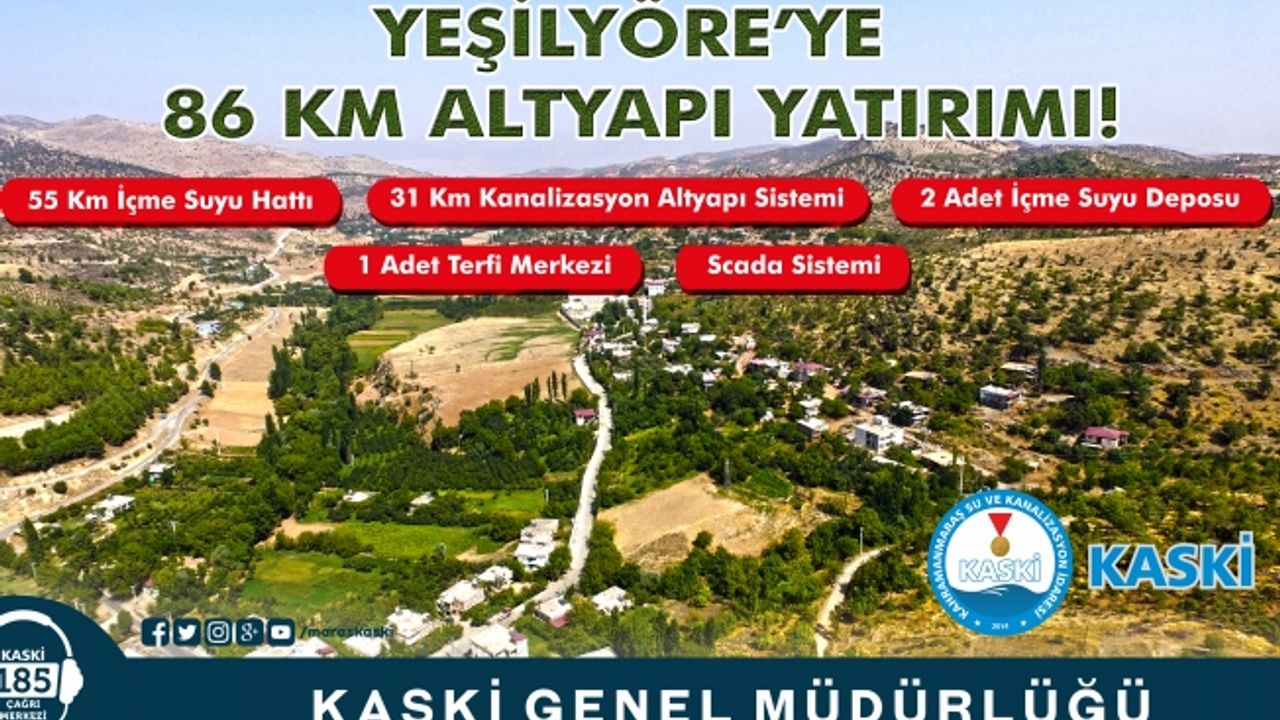 Yeşilyöre’de Alt Yapı Dönüşümü Başladı