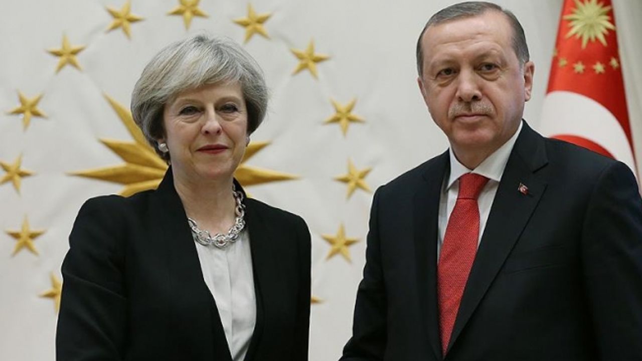 Cumhurbaşkanı Erdoğan, May ile Kudüs'ü görüştü