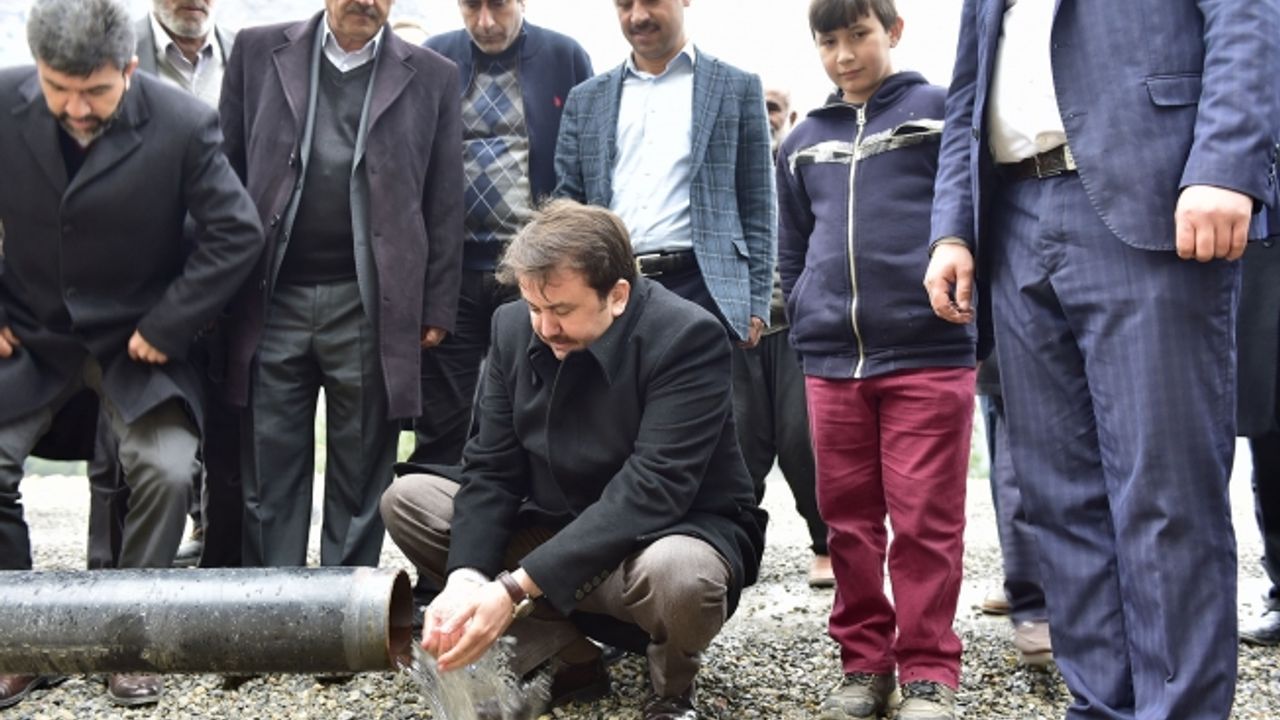 Küçüksır Mahallesi içme suyuna kavuşuyor