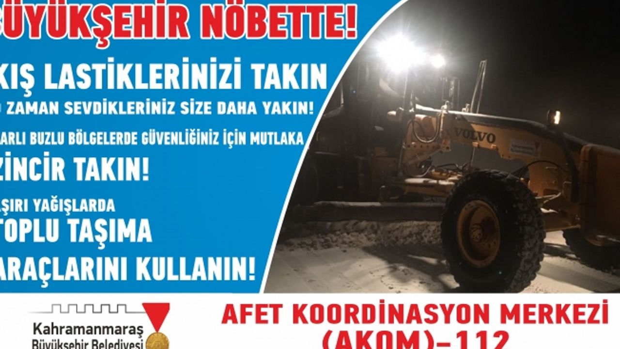 AKOM “Kış Şartlarına Karşı Hazırlıklı Olun”