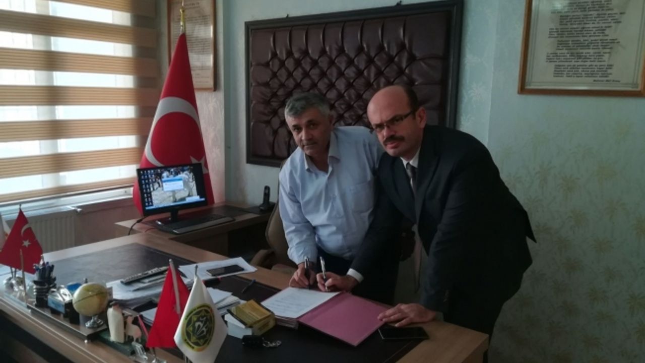 İlimizde İkincisi Uygulanacak Olan Halk Elinde Islah Projesi Sözleşmesi İmzalandı