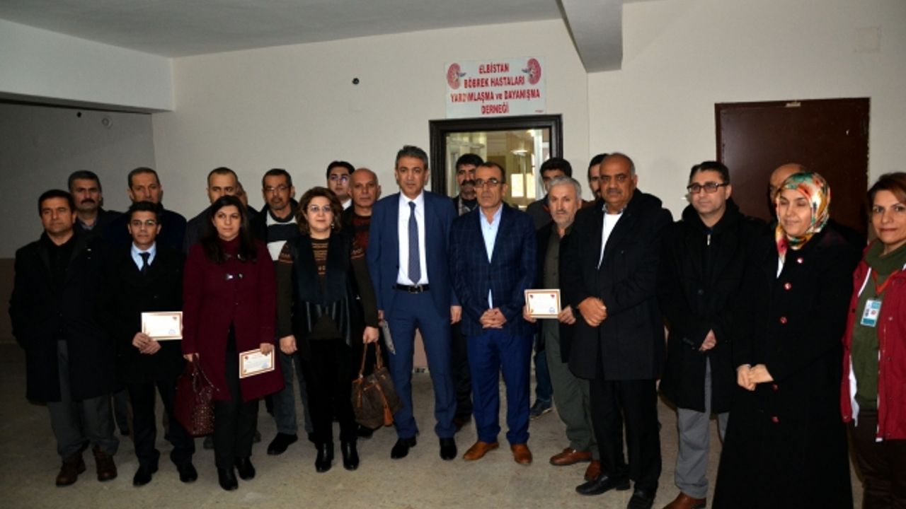 Organ bağışında bulunanlara teşekkür belgesi