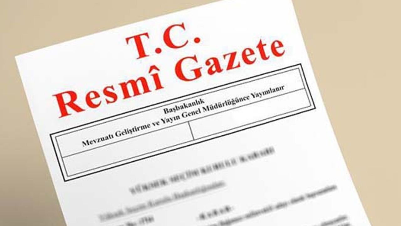'Anayasa değişiklik uyum paketi' Resmi Gazete'de
