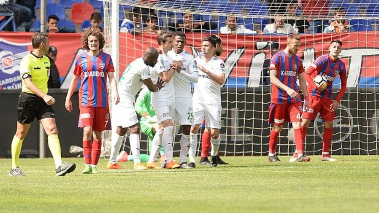 Bursaspor'un deplasman kabusu sona erdi