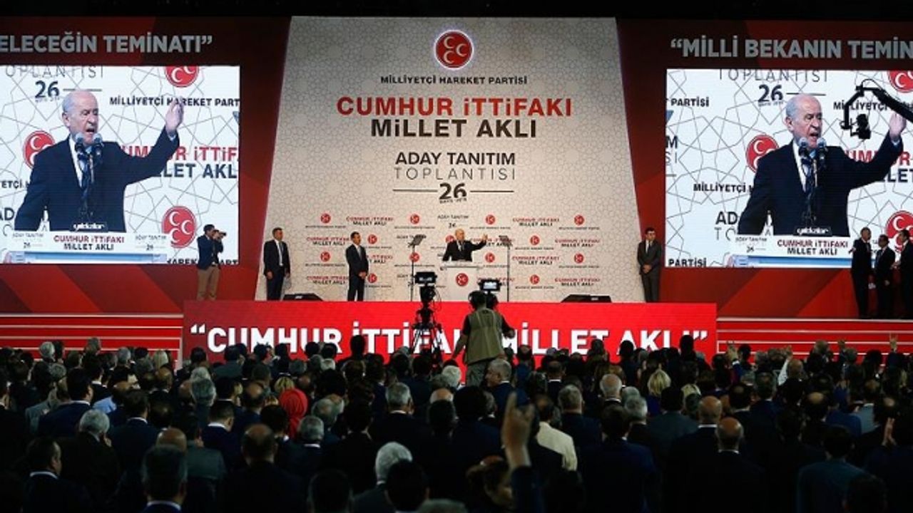 Bahçeli, MHP'nin seçim beyannamesini açıkladı