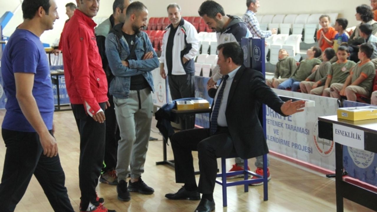 "Türkiye Sportif Yetenek Taraması Ve Spora Yönlendirme Projesi" İlimizde Başladı