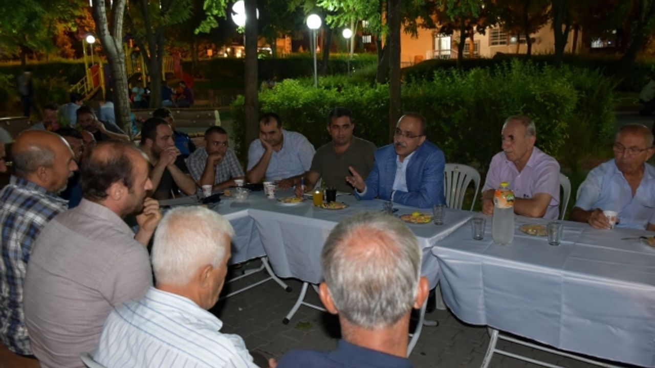 Mahalle Huzur Toplantıları Devam Ediyor