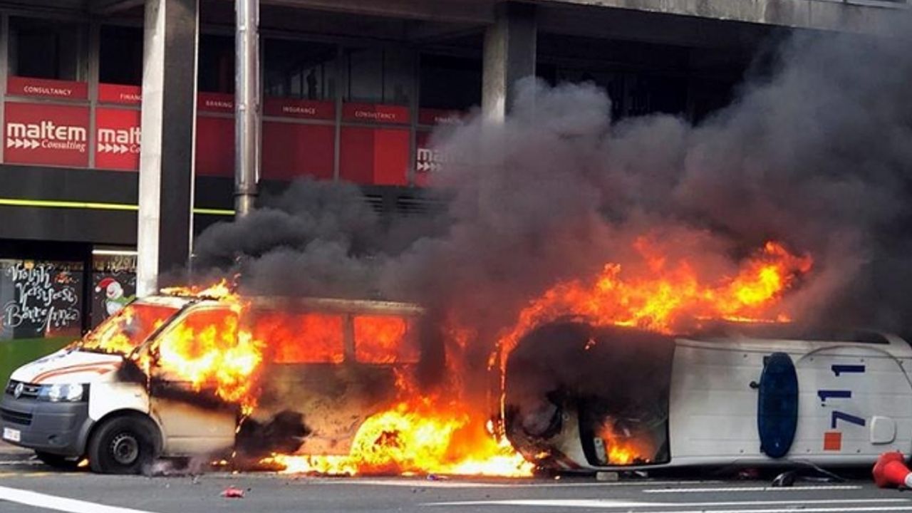 Brüksel'deki protestolar AB kurumlarının önüne sıçradı