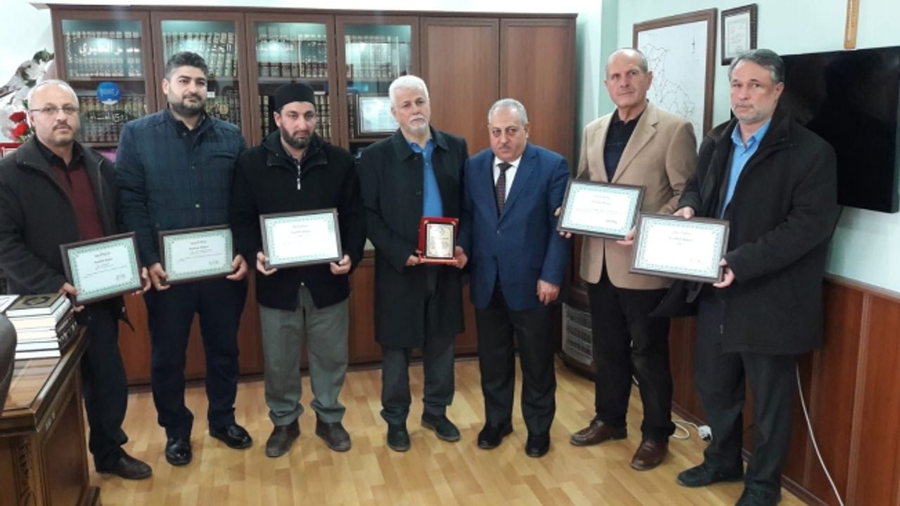 Hayır Sever Vatandaşlar Plaket İle Onurlandırıldı