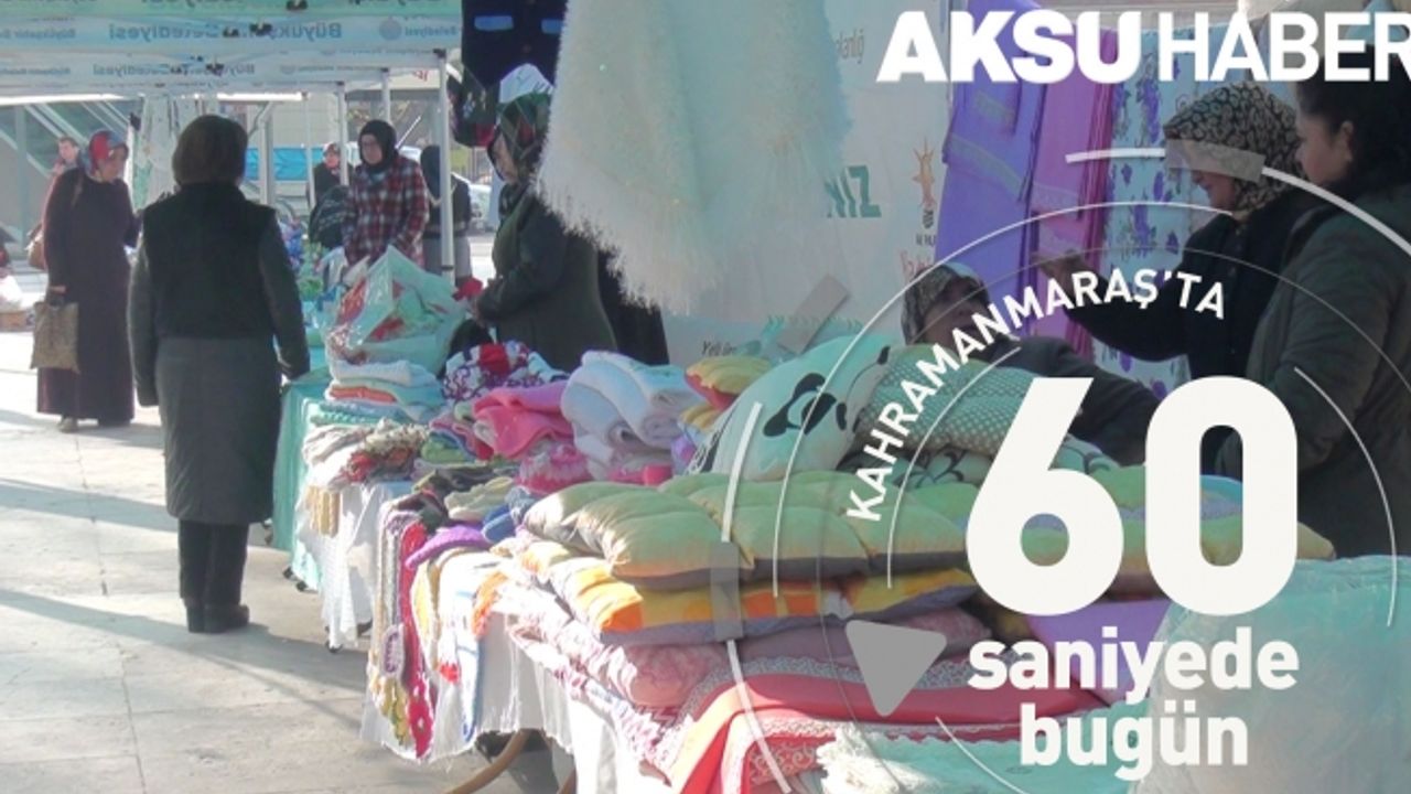 Kahramanmaraş'ta 60 Saniye'de Bugün [14 Aralık 2018]