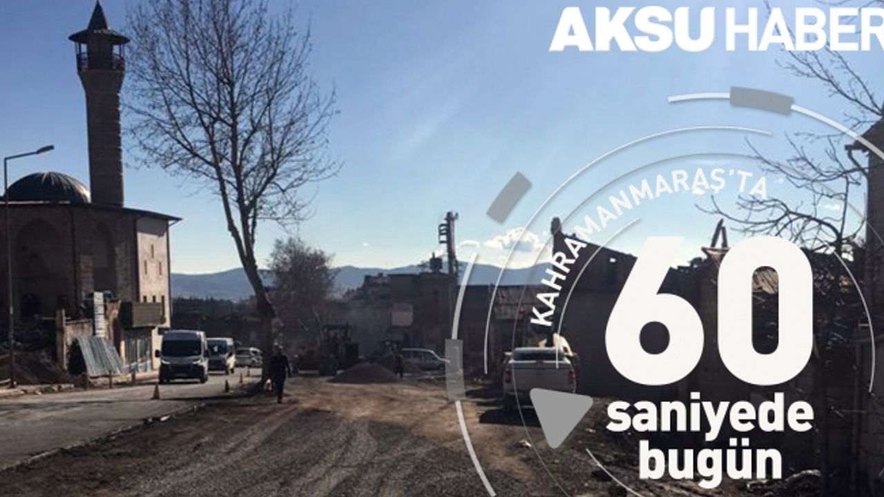 Kahramanmaraş'ta 60 Saniye'de Bugün [24 Aralık 2018]
