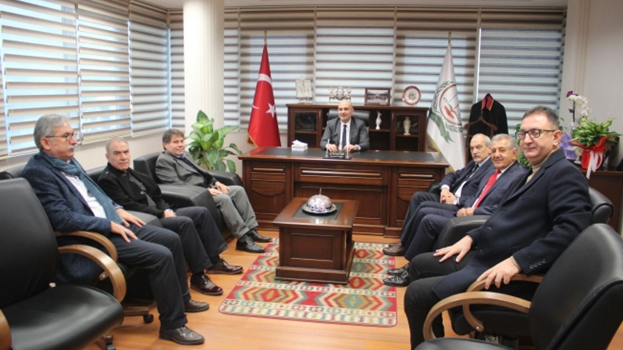 KMBGC’den Gül ve Yazıcı’ya nezaket ziyareti