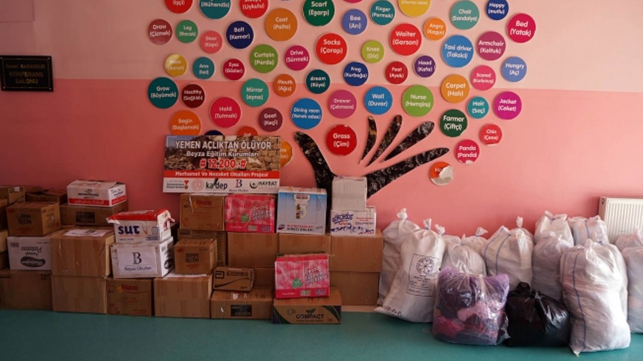 Beyza’dan Yemen’e 12 Bin 200 TL Yardım