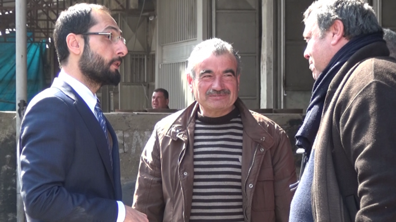 Cihat Sezal Sanayi Sitesi Esnaflarını Ziyaret Etti