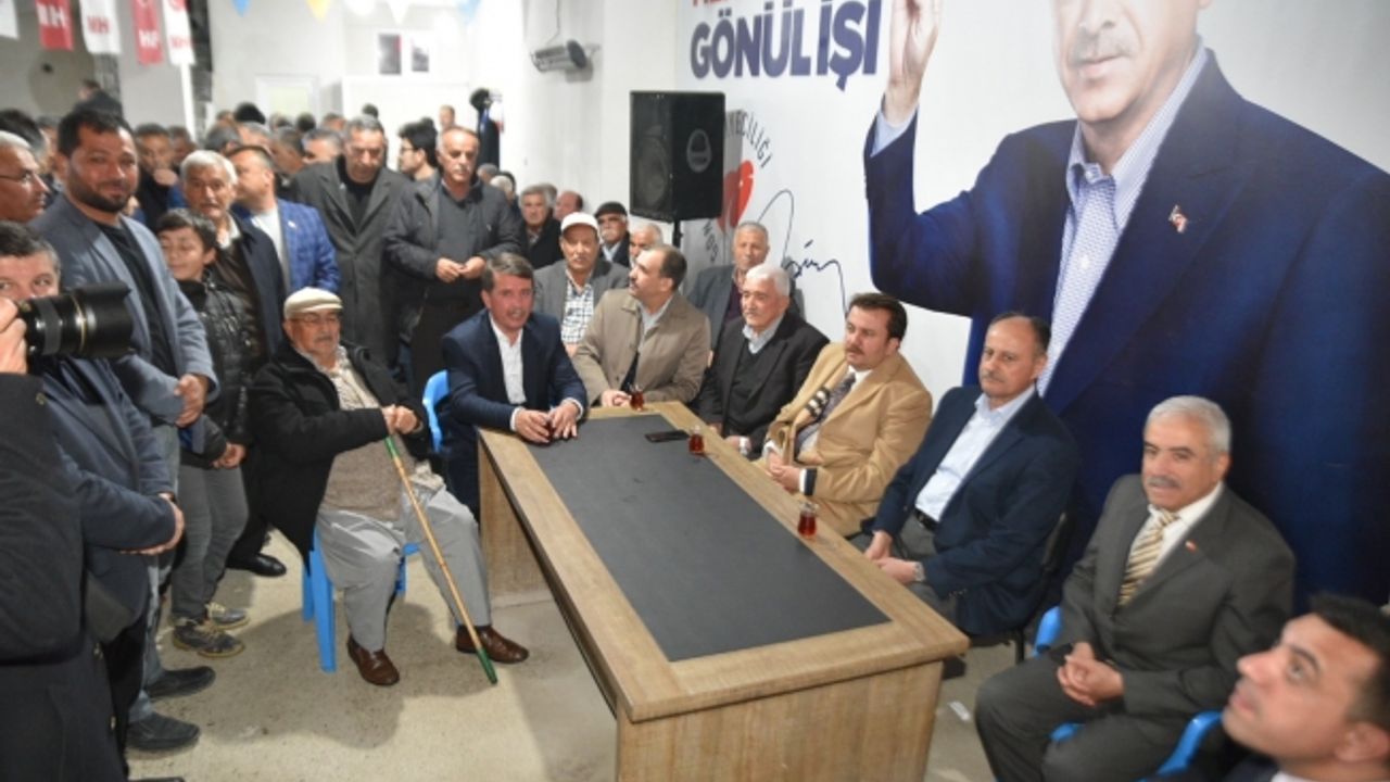 Erkoç ve Kervancıoğlun’dan Başkan Okumuş'a Destek