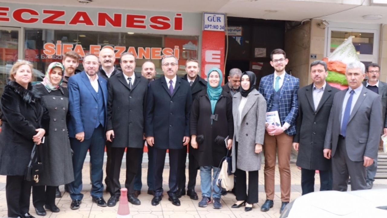 Güngör Şeyh Adil Caddesi Esnaflarını Ziyaret Etti