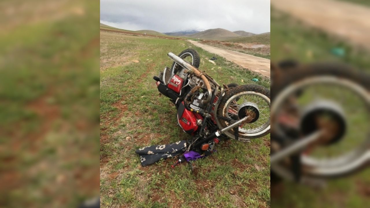 Kahramanmaraş'ta motosiklet devrildi: 1 yaralı